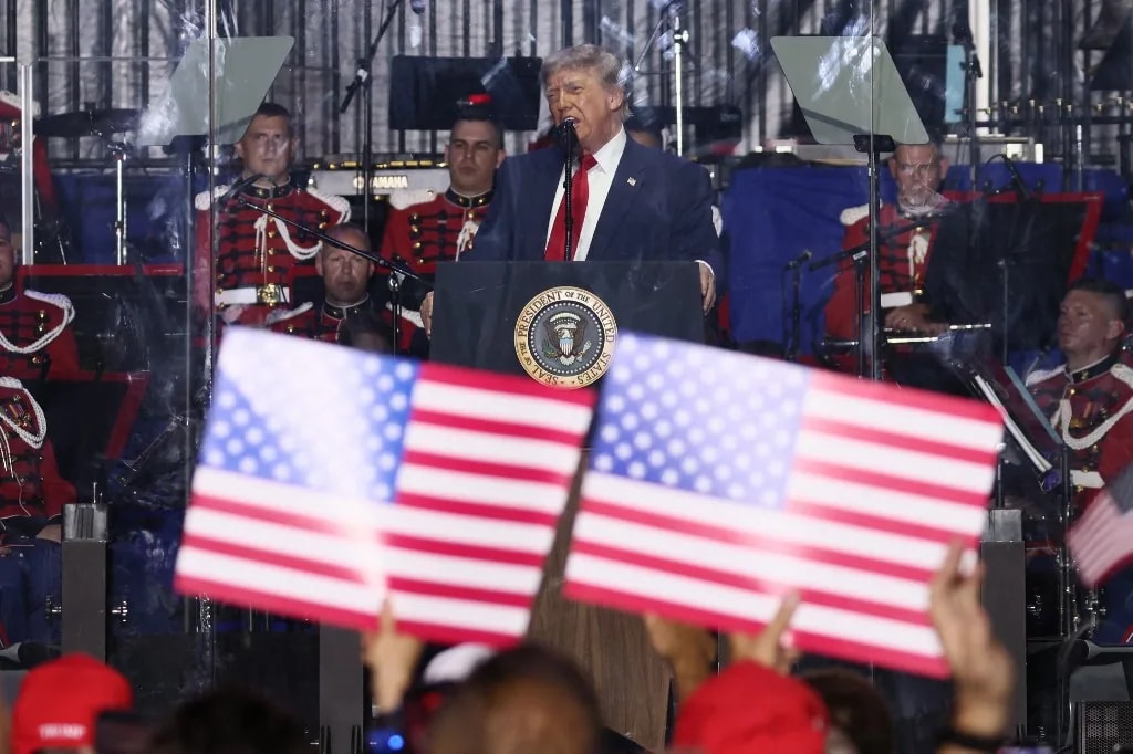 Trump magasztalta Amerikát és kritizálta a kommunizmust