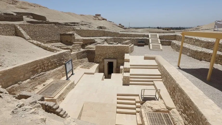 Új felfedezés Luxor homokja alatt