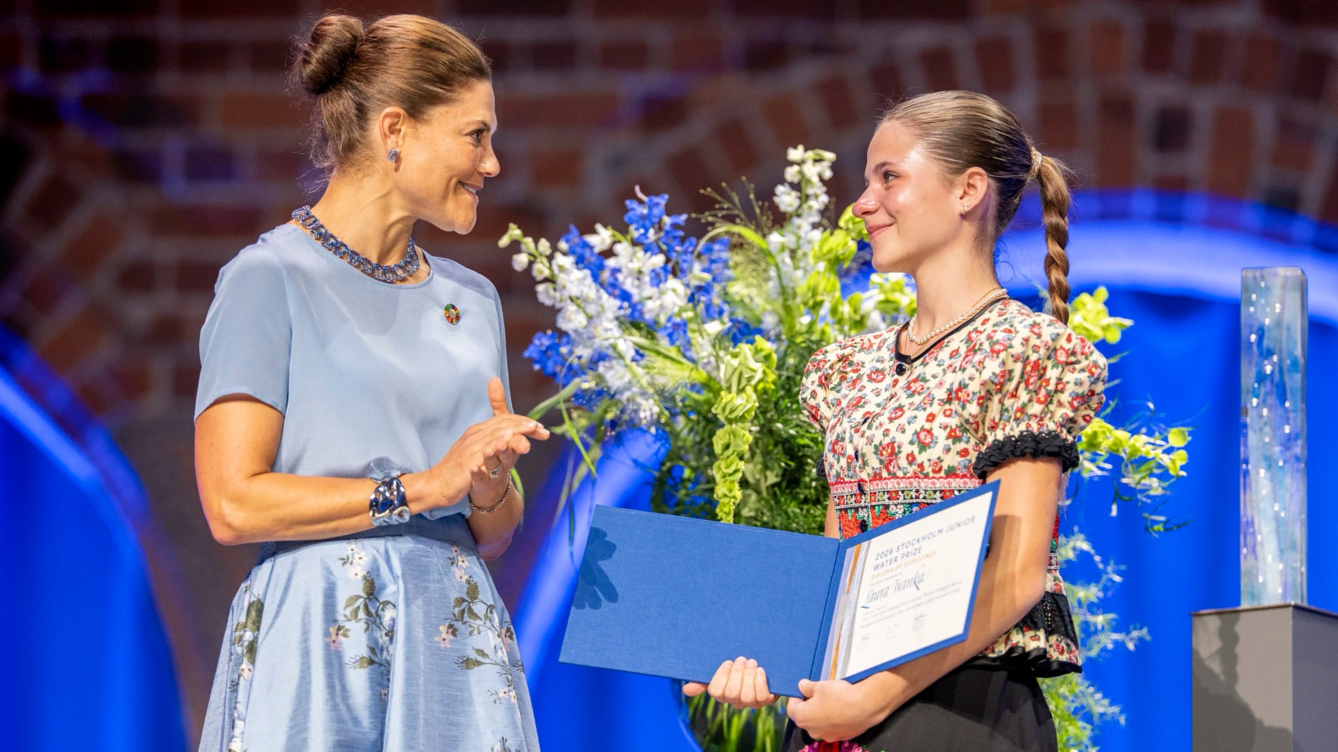 Történelmi siker: Ivánka Laura első magyarként nyert díjat a Stockholm Junior Water Prize világdöntőjén