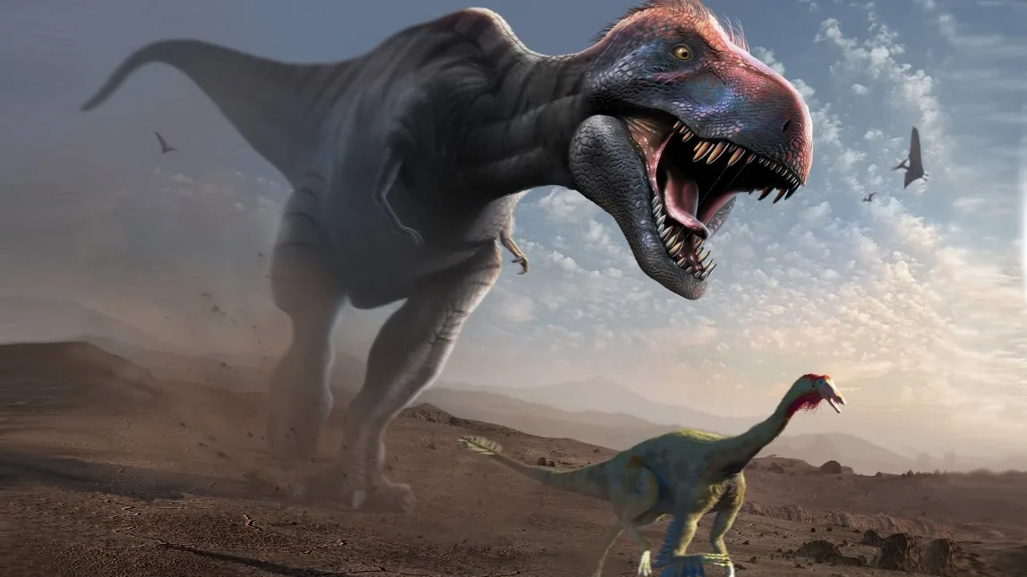 Négy lábnyom is árulkodik a 4 méter magas dinoszaurusz mozgásáról