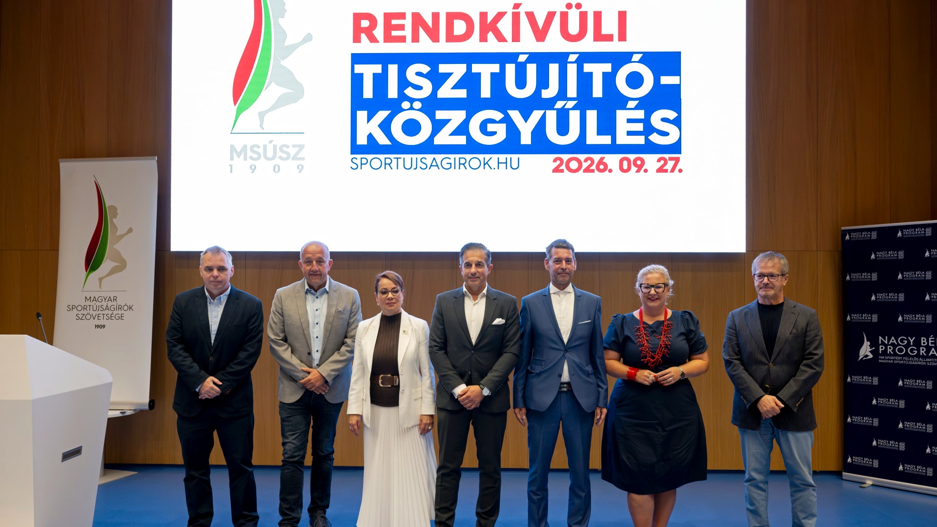 Borsány-Gyenes András a Magyar Sportújságírók Szövetségének új elnöke