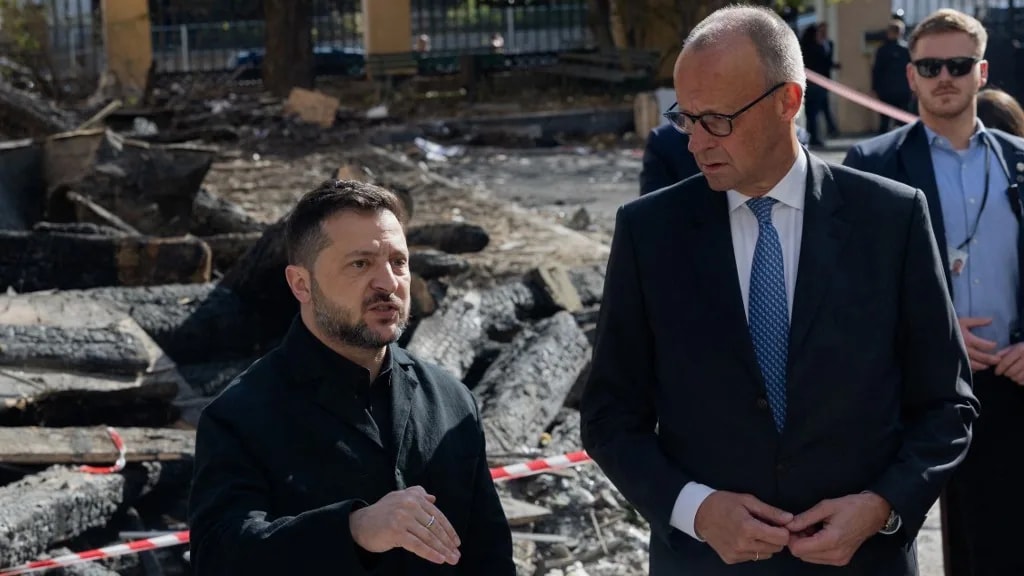Merz a háború befejezésére szólította fel Putyint