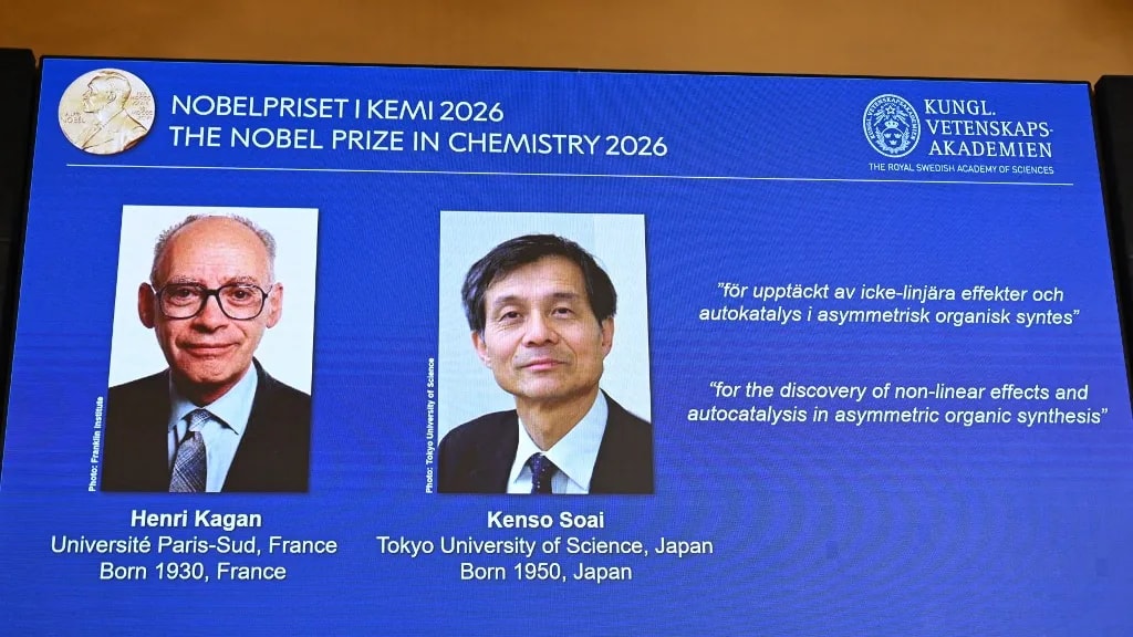 Henri Kagan és Kenso Soai kapták az idei kémiai Nobel-díjat