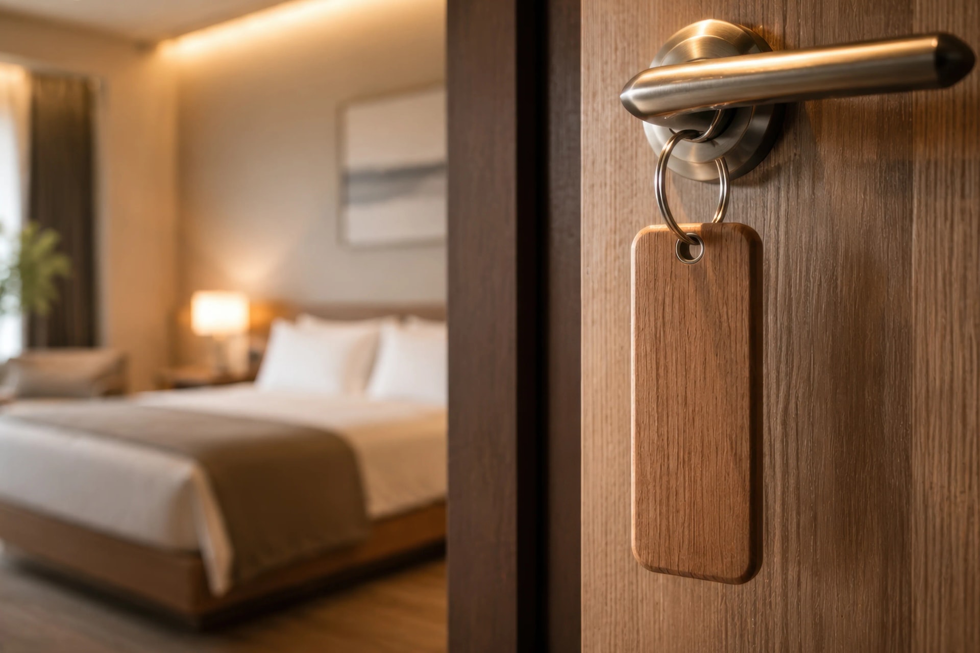 Miért tesznek a tapasztalt utazók törölközőt a hotelszoba ajtaja elé?
