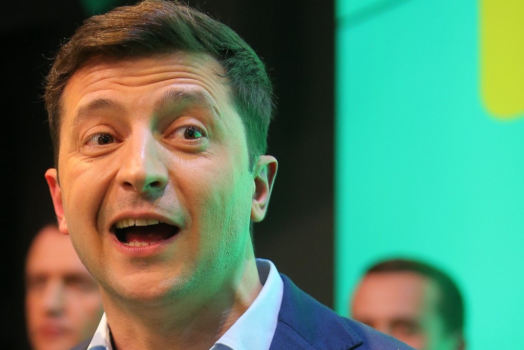 Megvan az előzetes végeredmény, Zelenszkij háromszor annyi voksot kapott, mint Porosenko