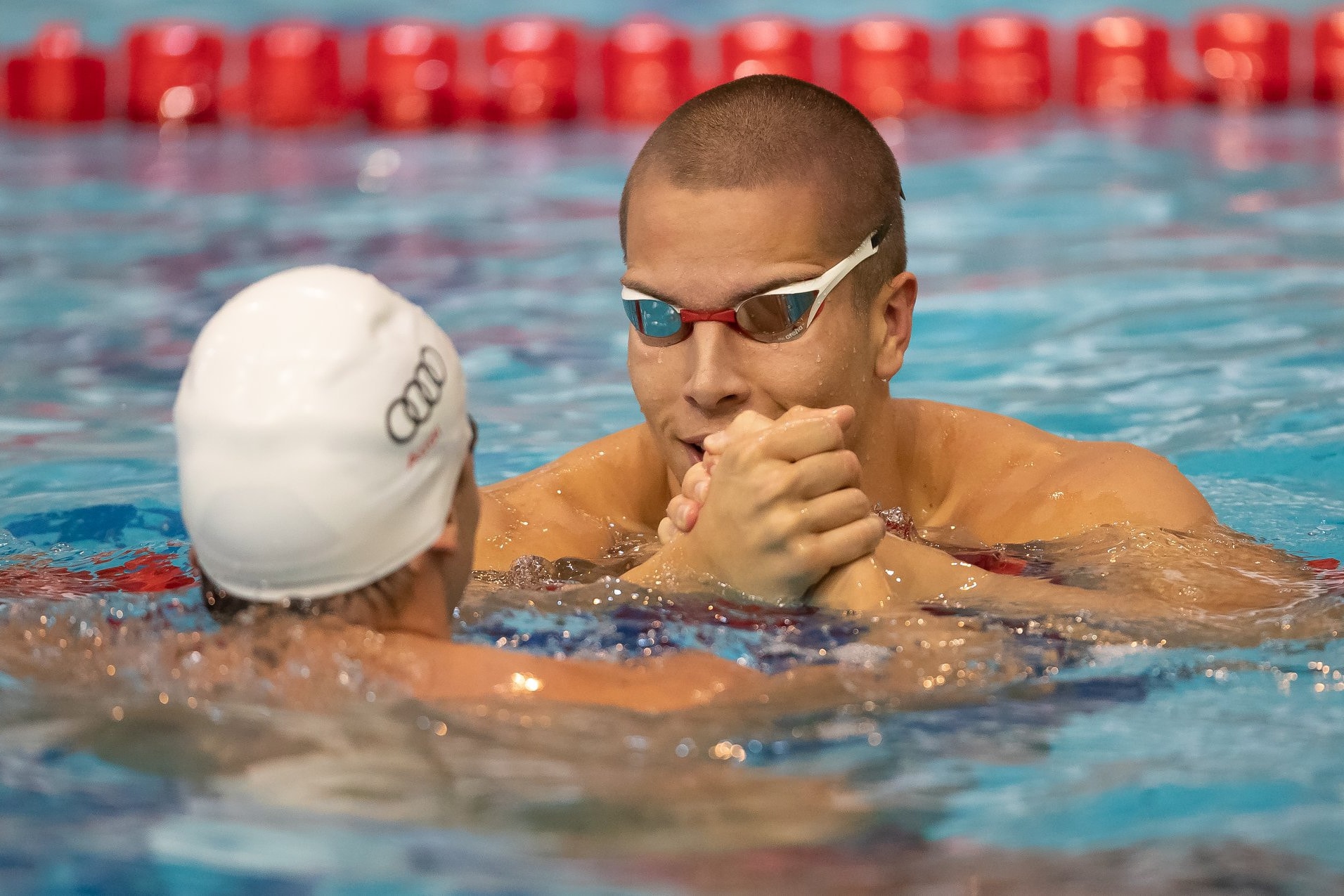 Szabó Szebasztián döntős 50 méter pillangón