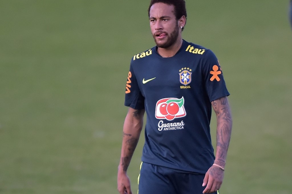 Neymar megsérült a brazil válogatott edzésén