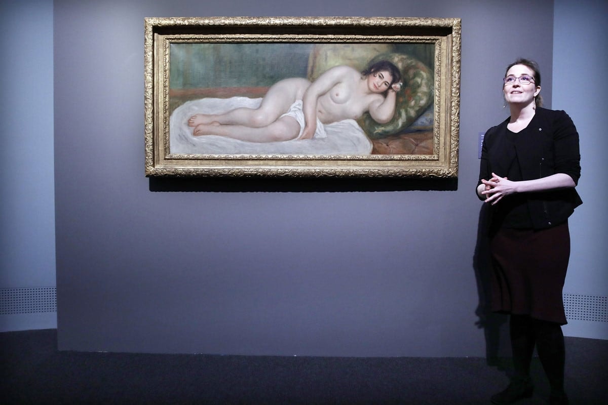 Kamaratárlaton látható Renoir remekműve