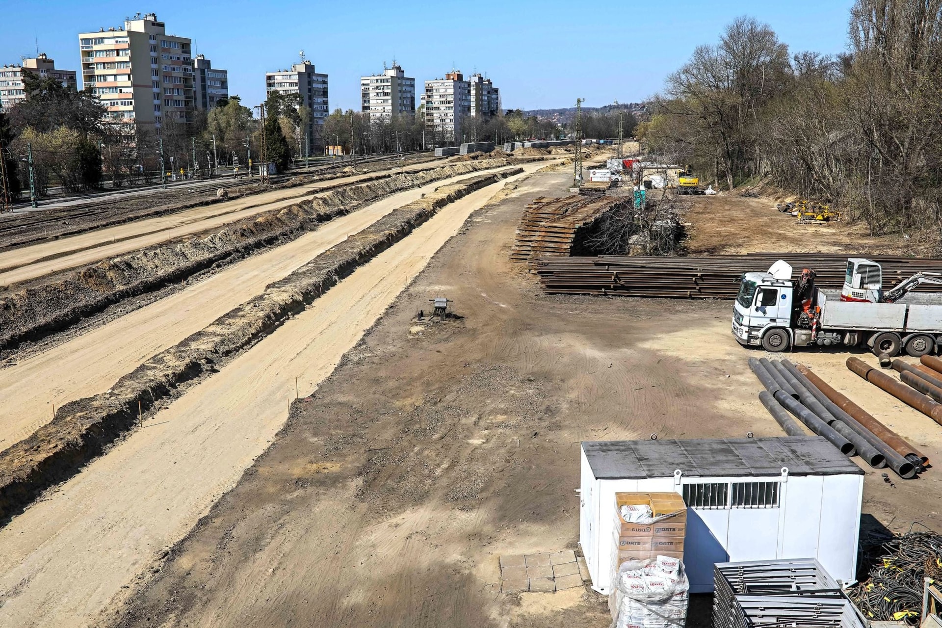 Központban az infrastruktúra