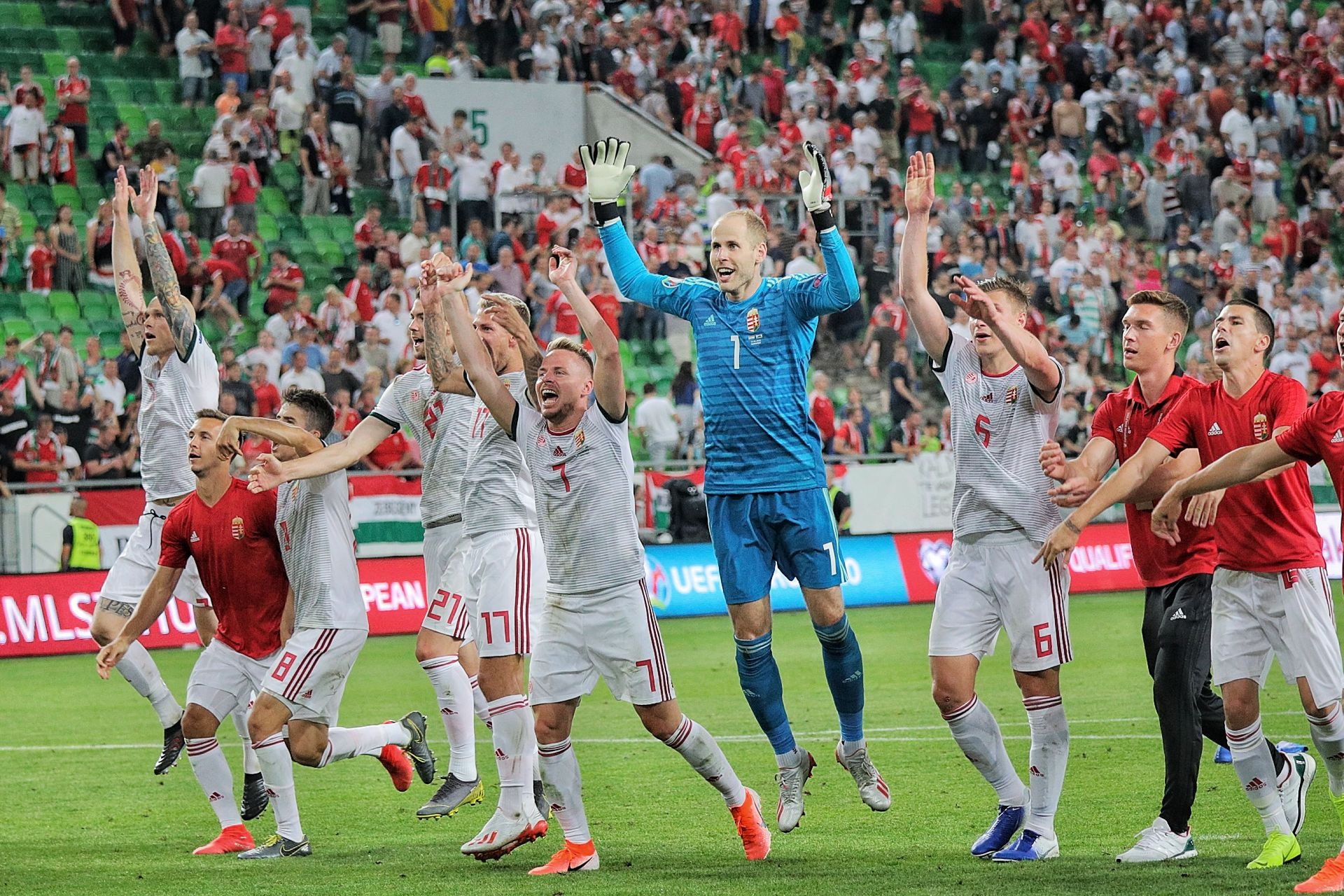 A magyar válogatott legyőzte Wales csapatát