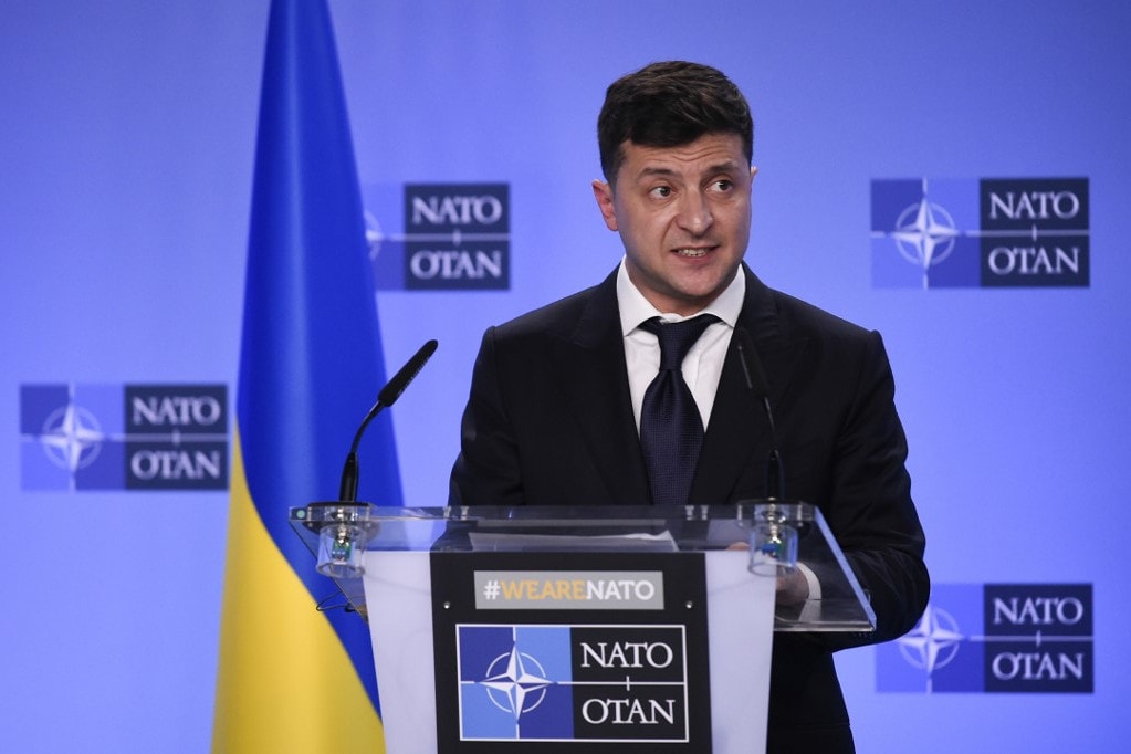 Az ukrán elnök tagadta, hogy Trump nyomást gyakorolt volna rá
