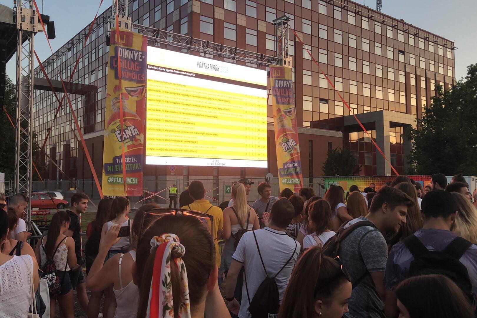 Csütörtökön este lesznek nyilvánosak a felvételi ponthatárok