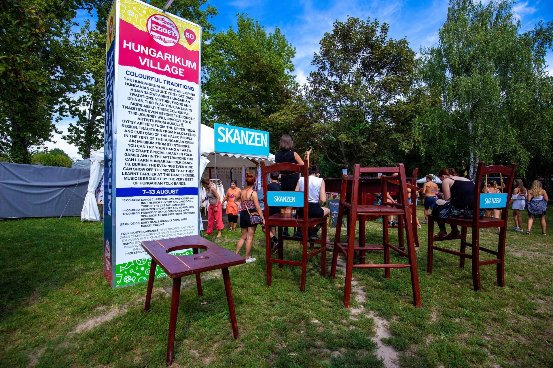 Bejártuk a Sziget magyar helyszíneit