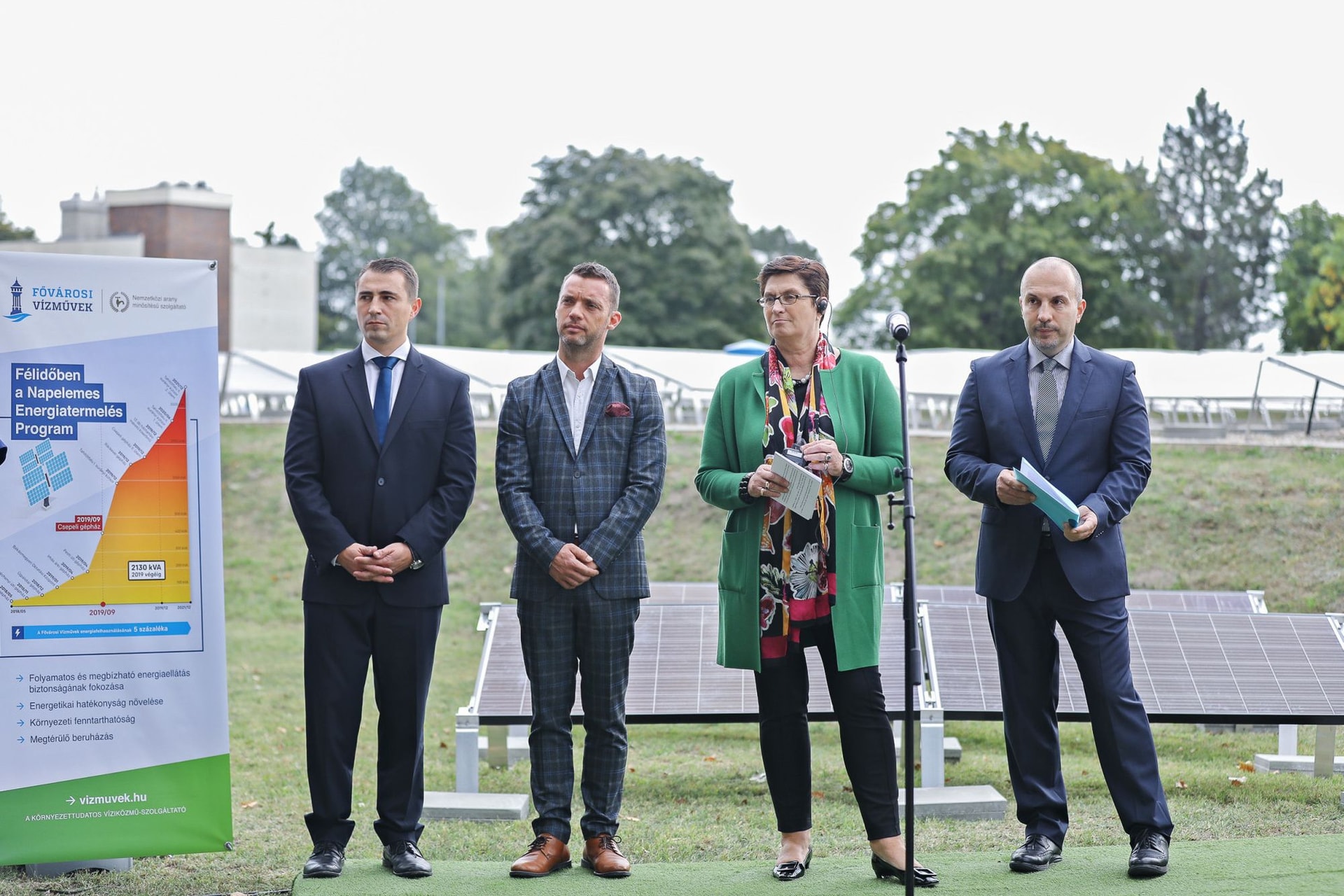 Zöldülő energia a vízműveknél