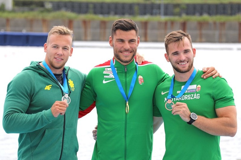 Kajak-kenu: Két arany- és egy bronzérmet nyertek a magyarok vasárnap Tokióban