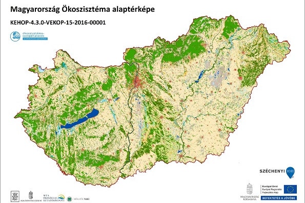 Elkészült az ország ökoszisztéma alaptérképe