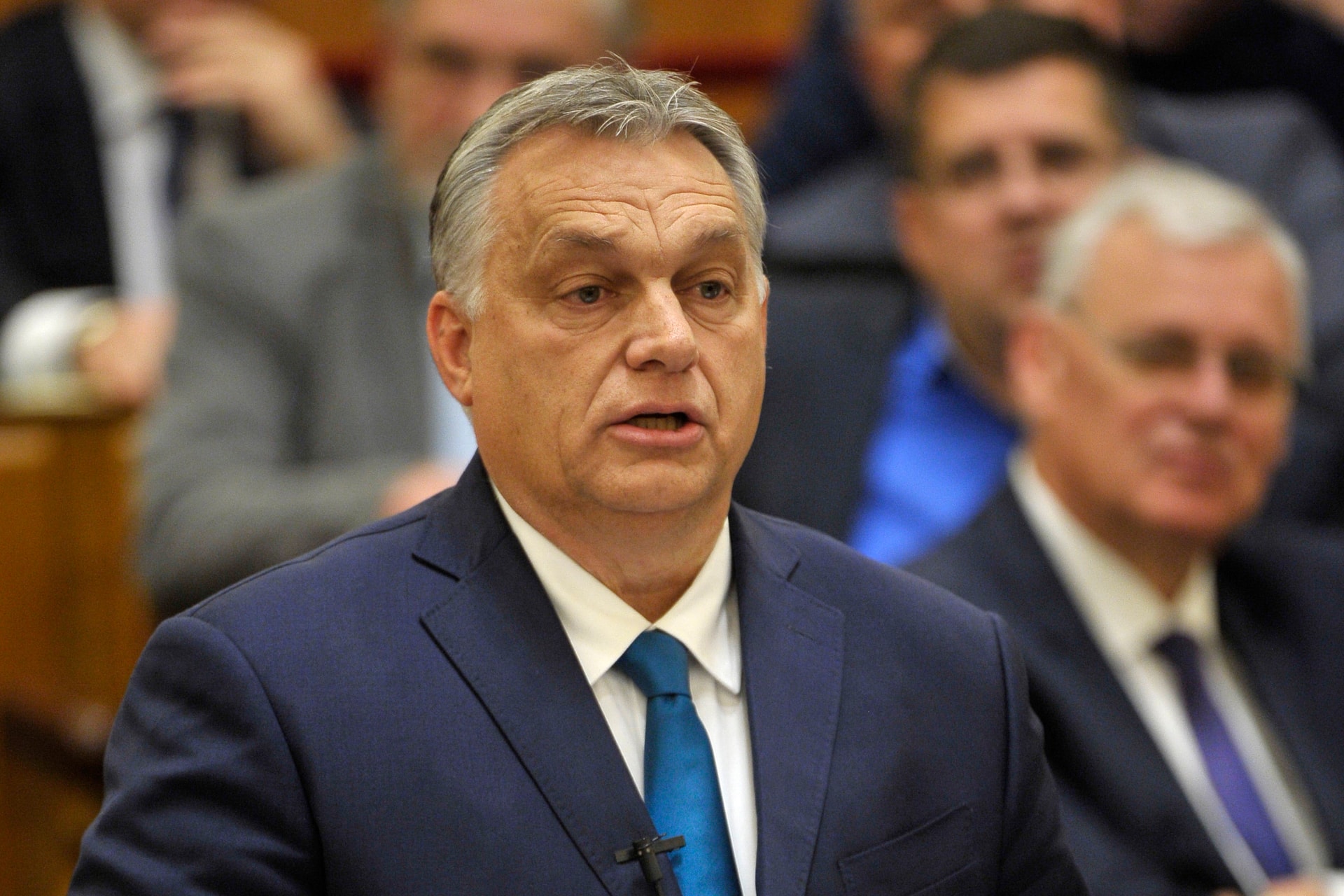 Orbán Viktor is felszólal a Fidesz frakcióülésén
