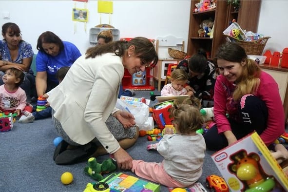 Megújult az Ökumenikus Segélyszervezet gyerekháza