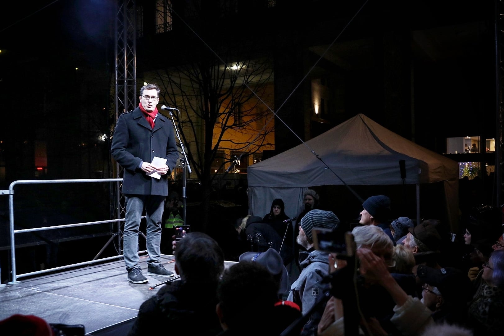 Kevesen voltak a balliberálisok okafogyott tüntetésén
