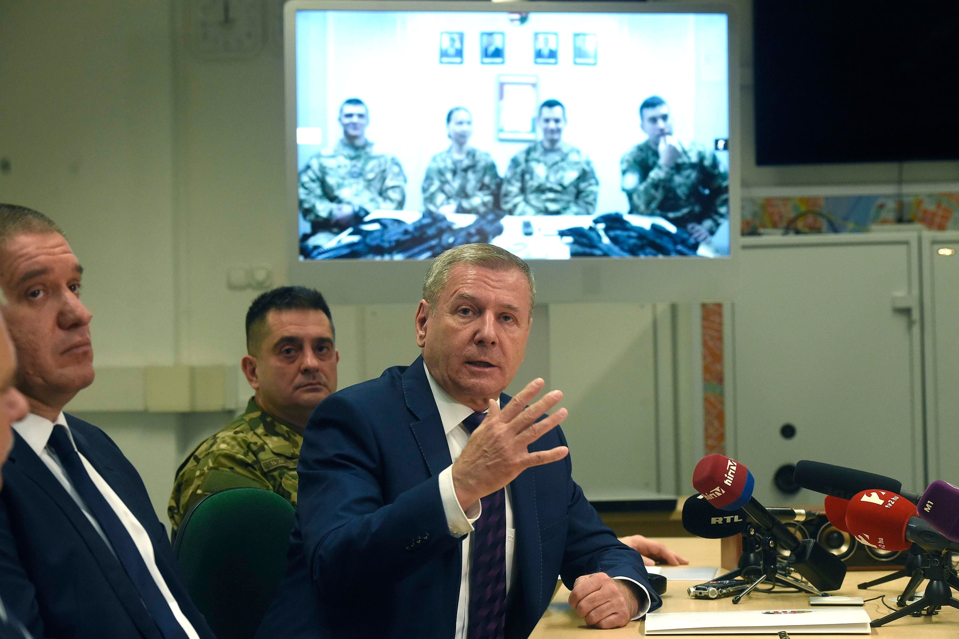 Biztonságban érzik magukat az Irakban állomásozó magyar katonák