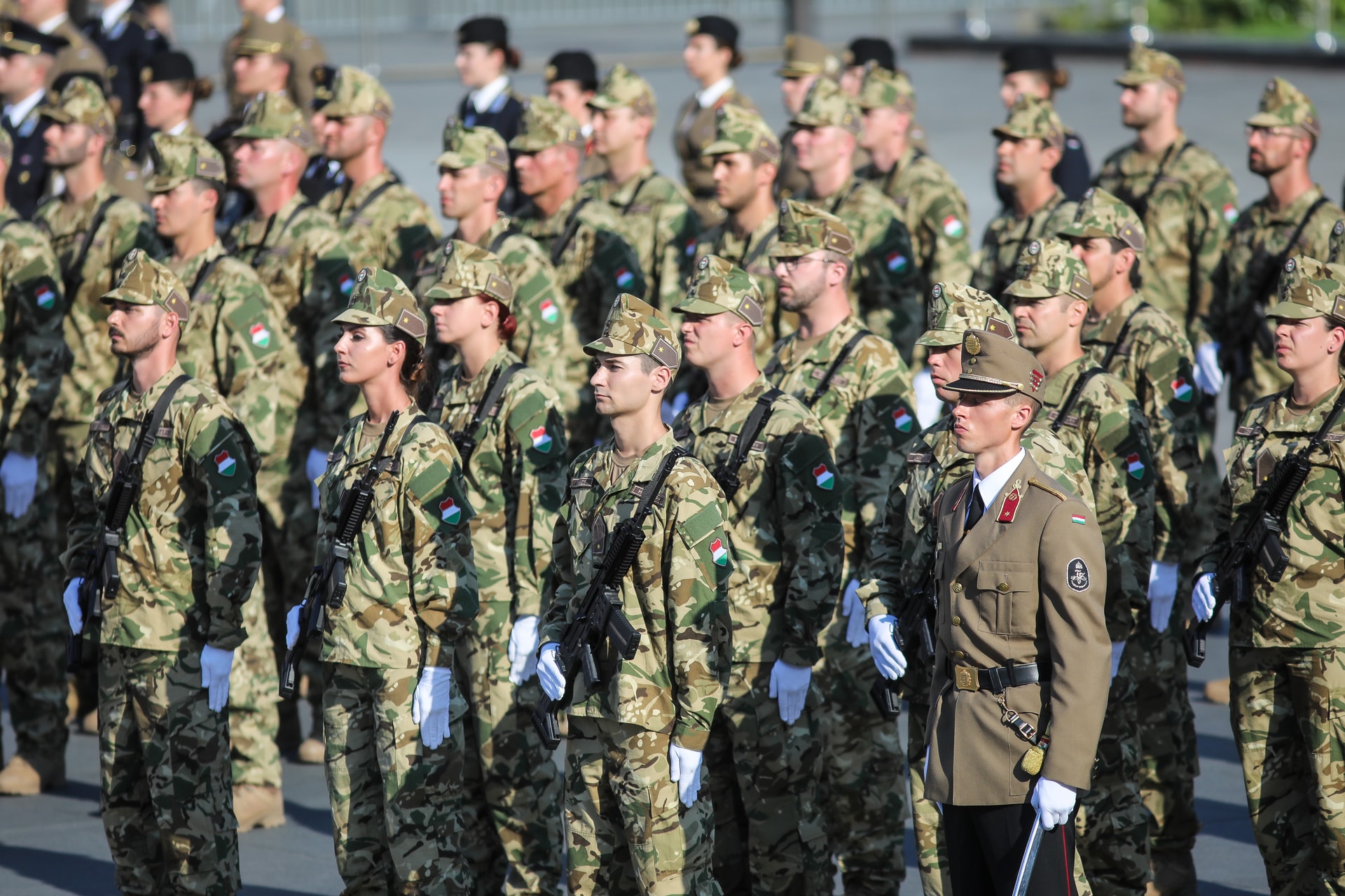 A katona a hazájához és a magyar nemzethez hű