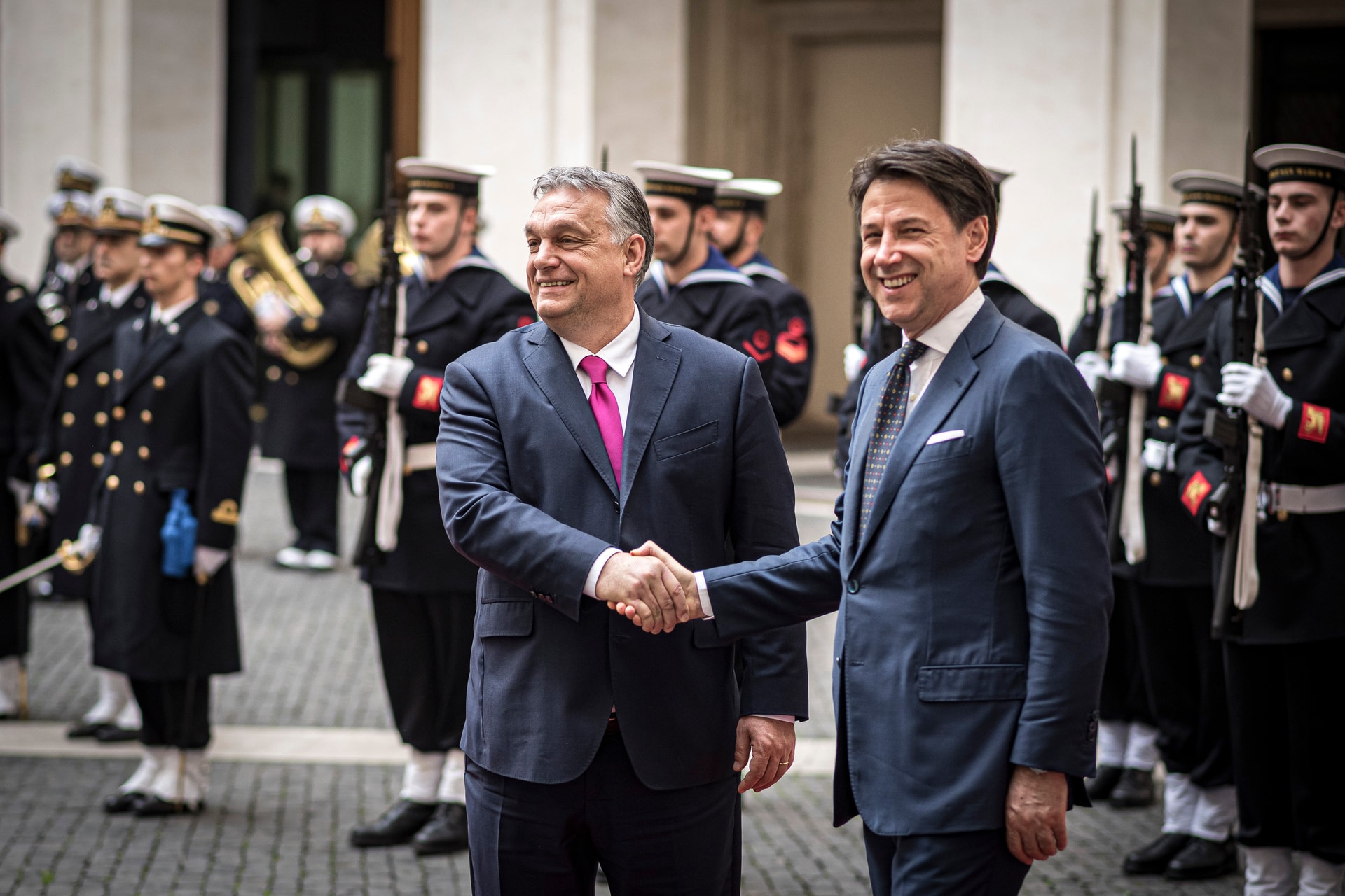 Rómában tárgyalt Orbán Viktor