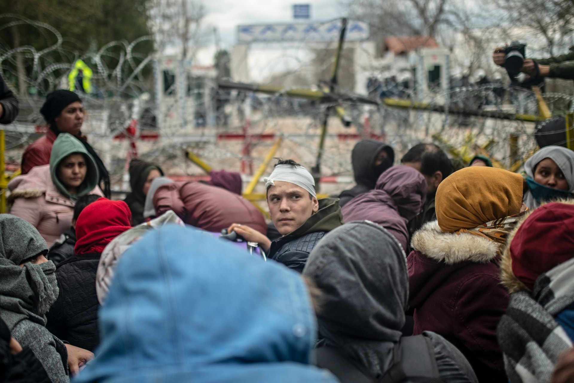 Feladták a várakozást a görög–török határon rekedt bevándorlók