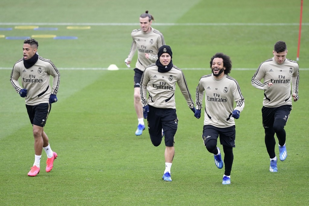 Otthoni edzésen törte el a lábát a Real Madrid csatára