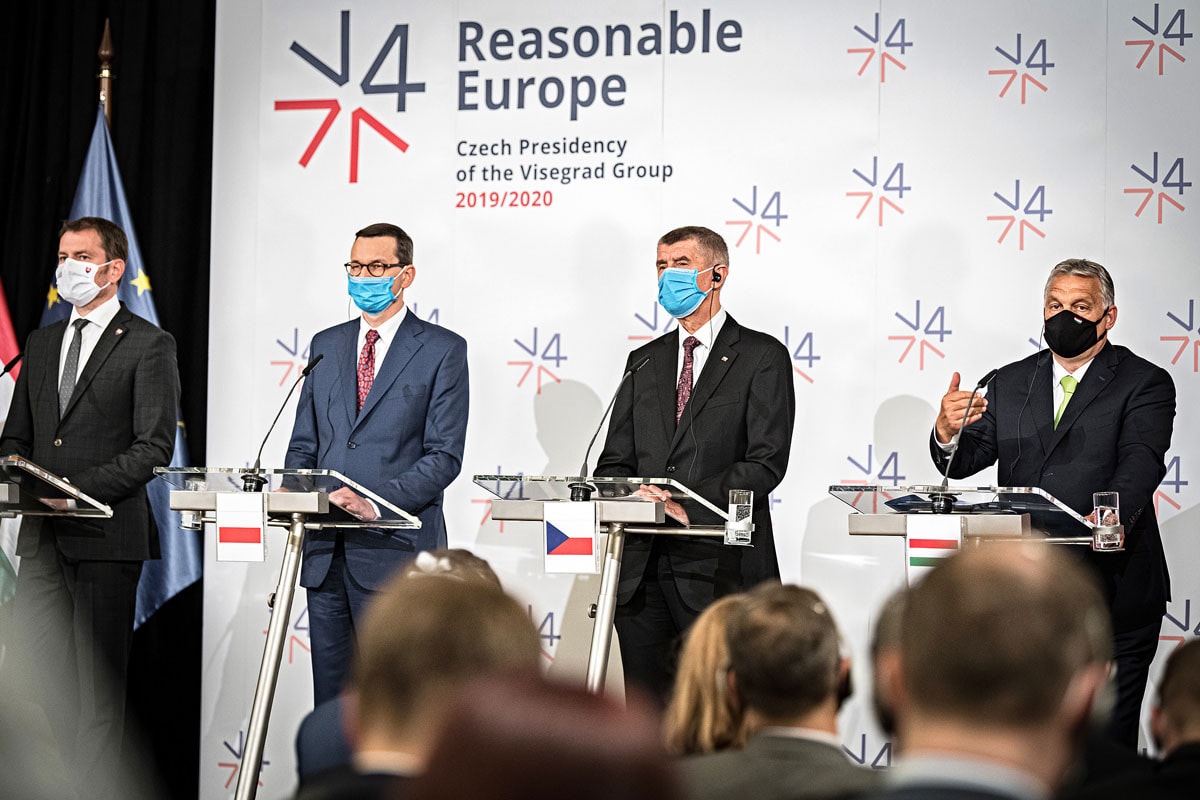 Orbán Viktor pénteken a V4-es partnereivel fog tárgyalni