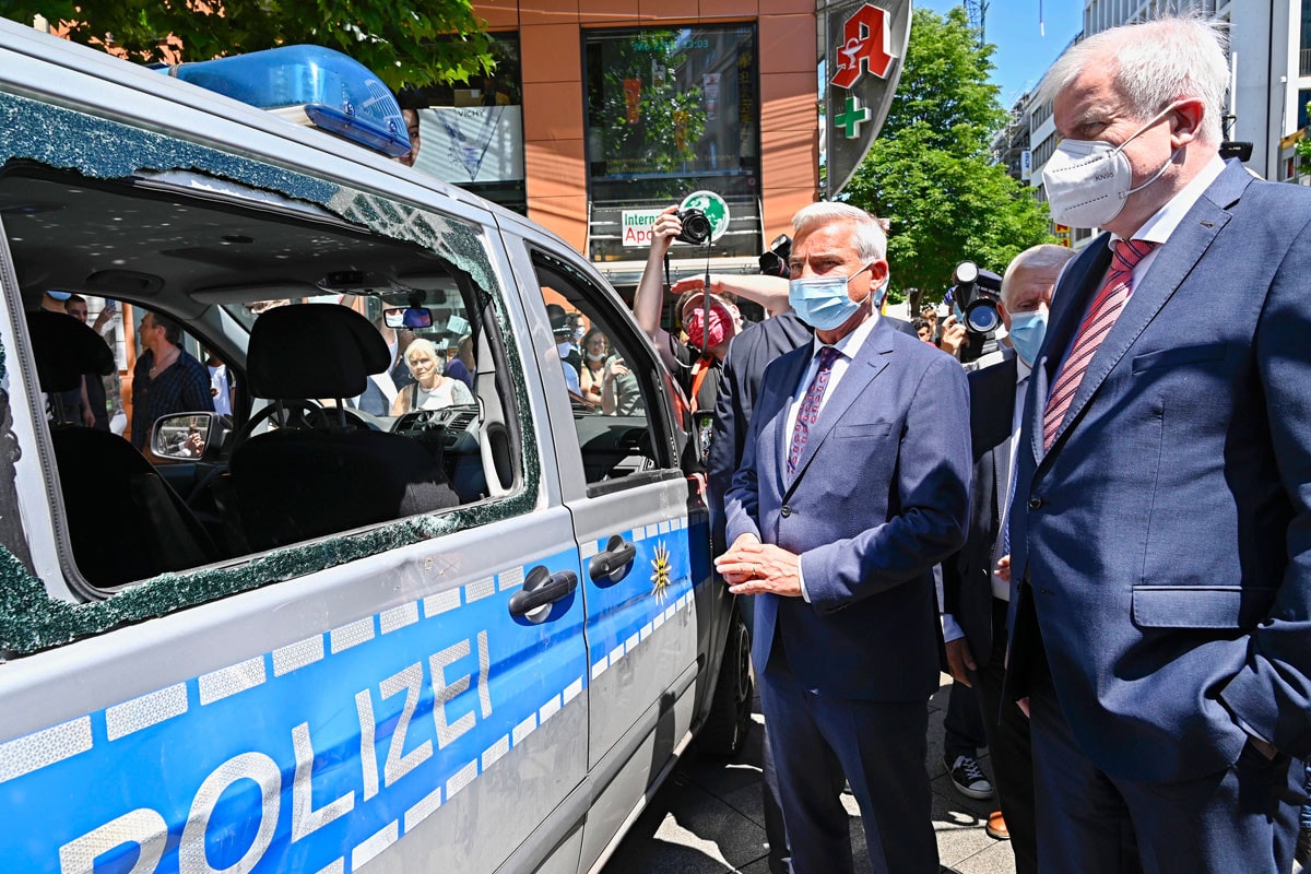 Bírálják a stuttgarti rendőrséget