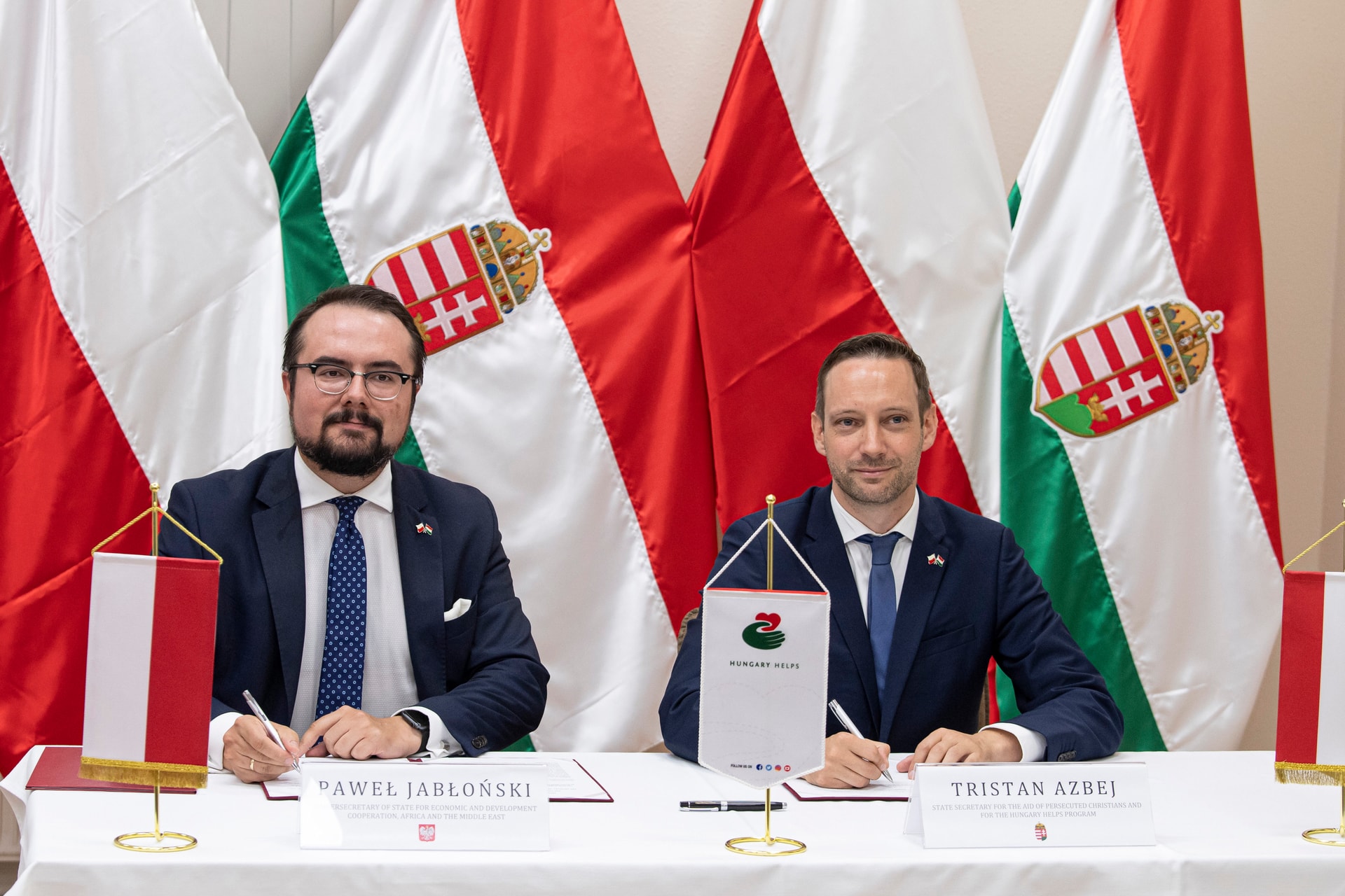 Magyar-lengyel humanitárius együttműködésről írtak alá megállapodást