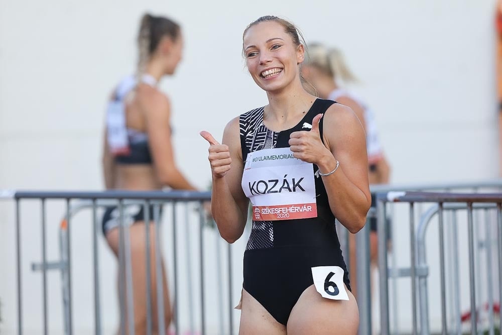 Kozák Luca országos csúcsot futott 100 gáton