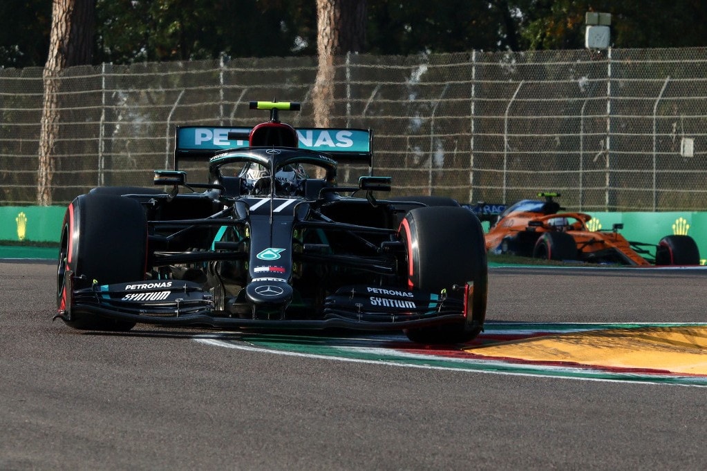 Bottas a pole pozícióban