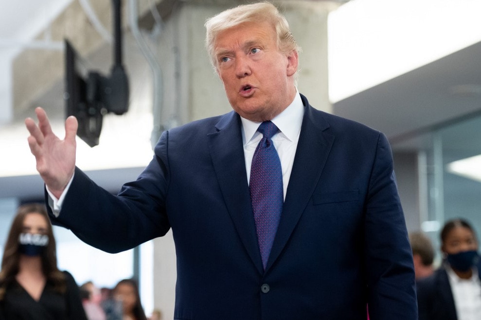Trump: Nagyon jól állunk Floridában, Arizonában és Texasban