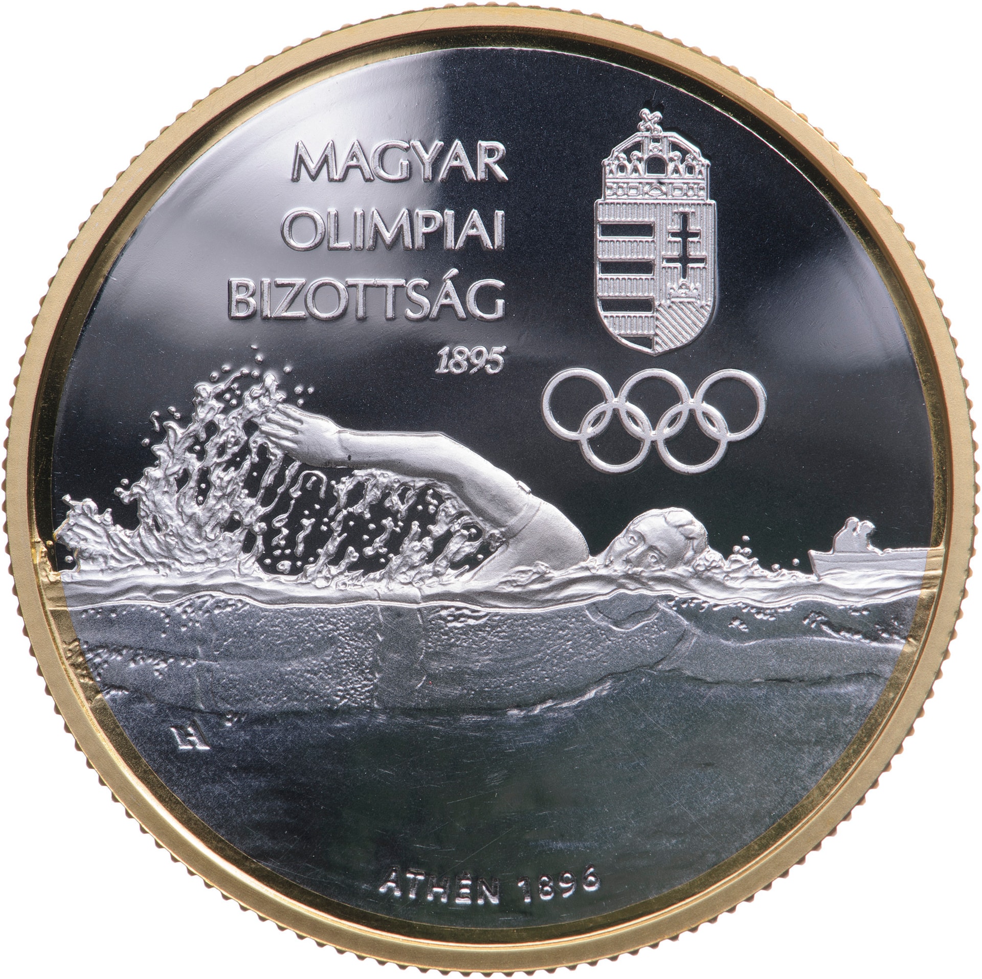 Emlékérmét bocsátottak ki a 125 éves Magyar Olimpiai Bizottság tiszteletére