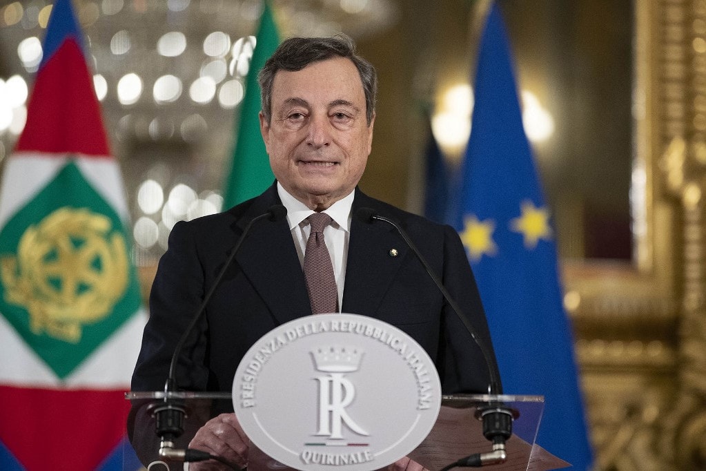 Mario Draghi elfogadta a miniszterelnöki megbízatást Olaszországban