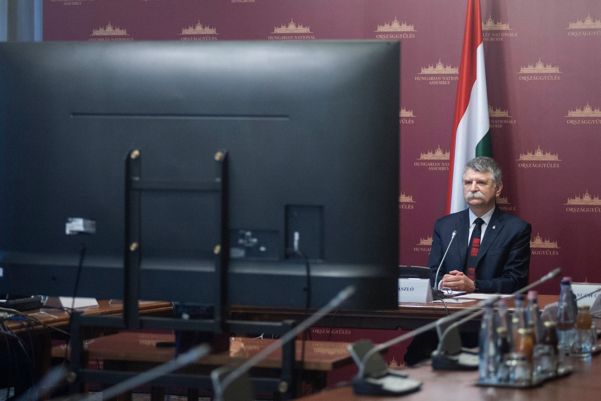 Kövér László online megbeszélést folytatott kínai kollégájával