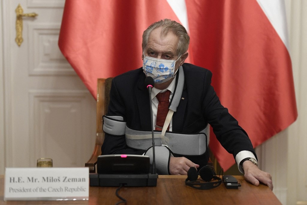 Csak orvosi engedéllyel látogatható Milos Zeman