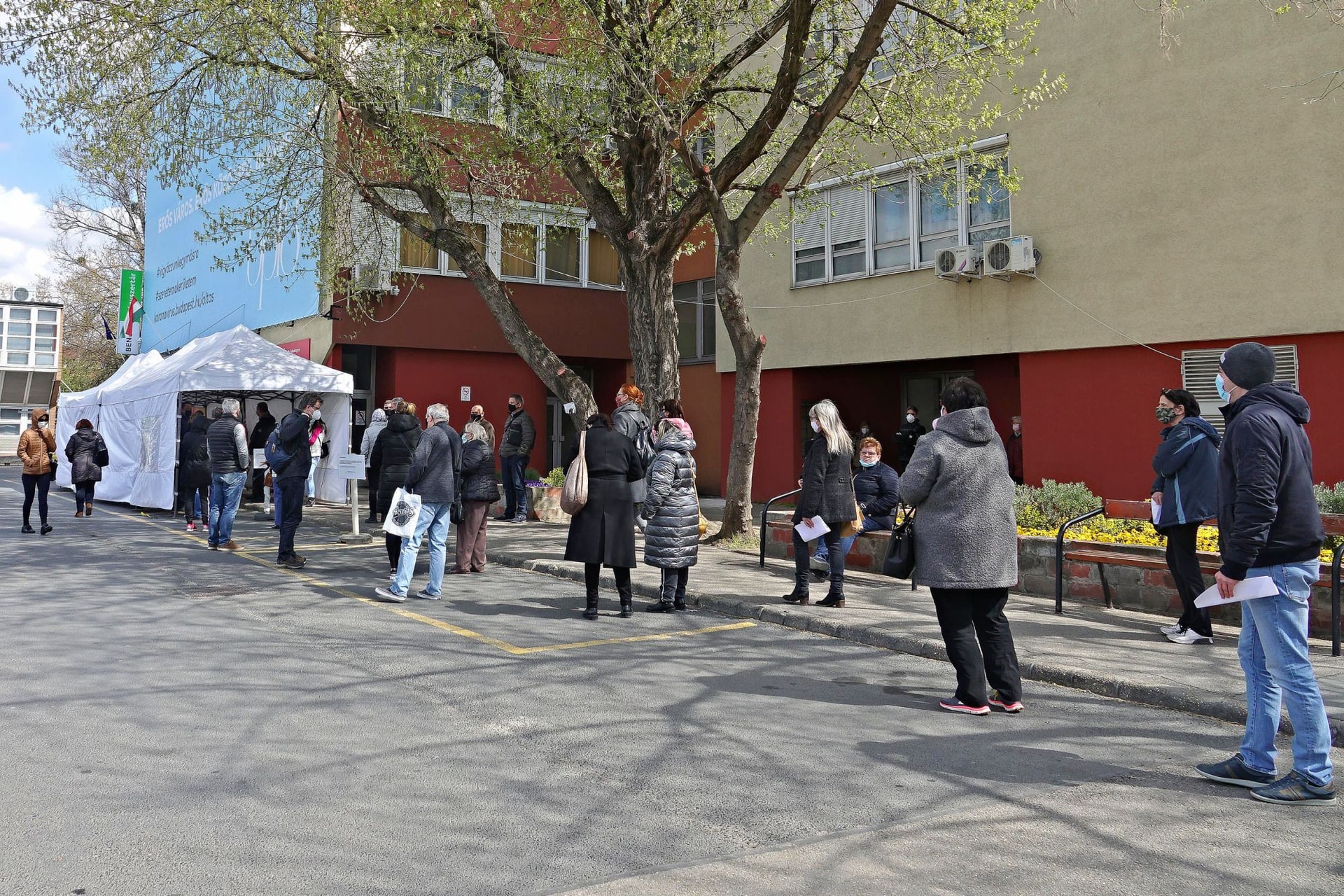 Feszes oltási tempó