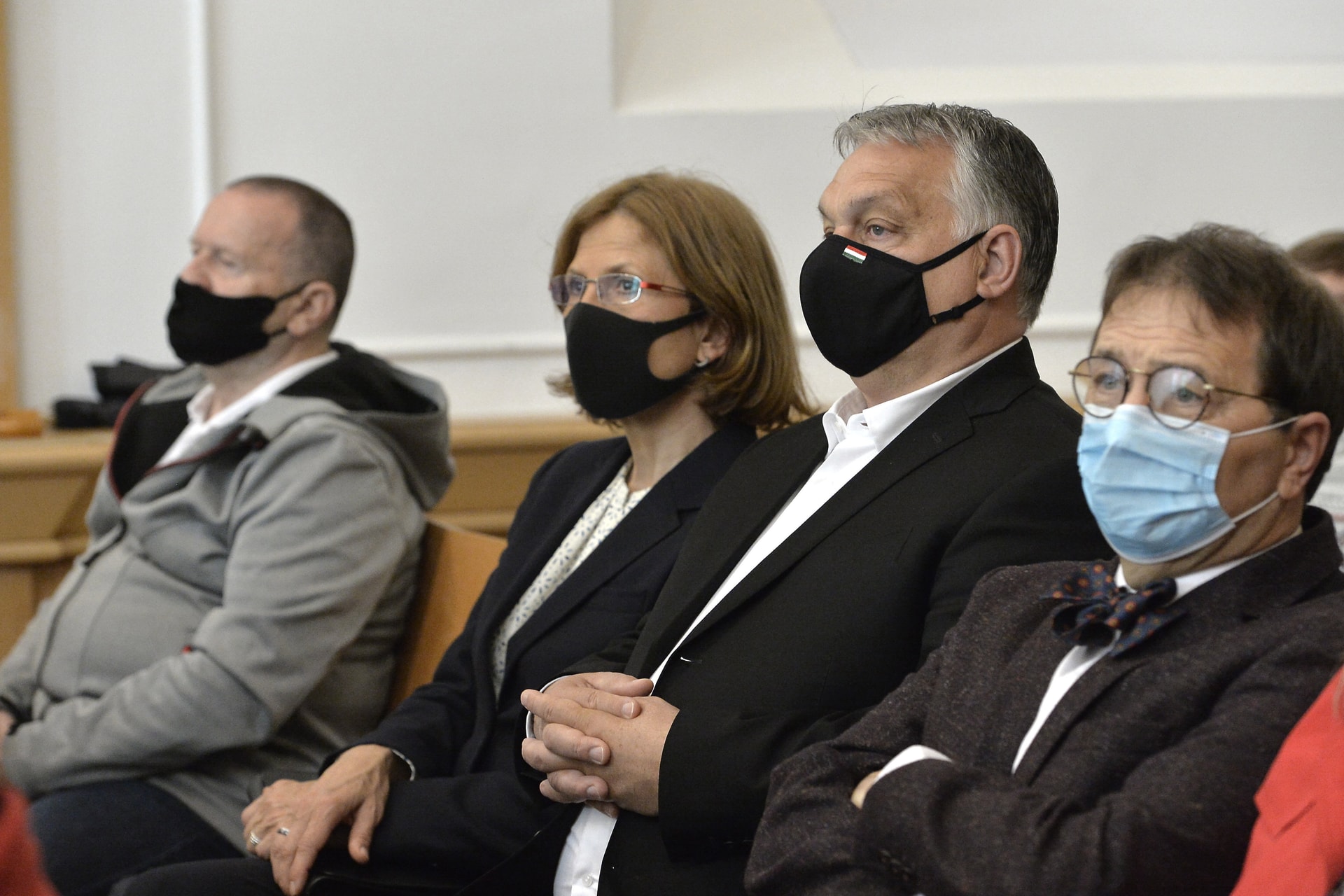 Pünkösdvasárnapi istentiszteleten vett részt Orbán Viktor
