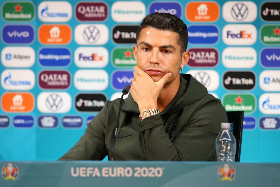 Cristiano Ronaldo nem kólázik