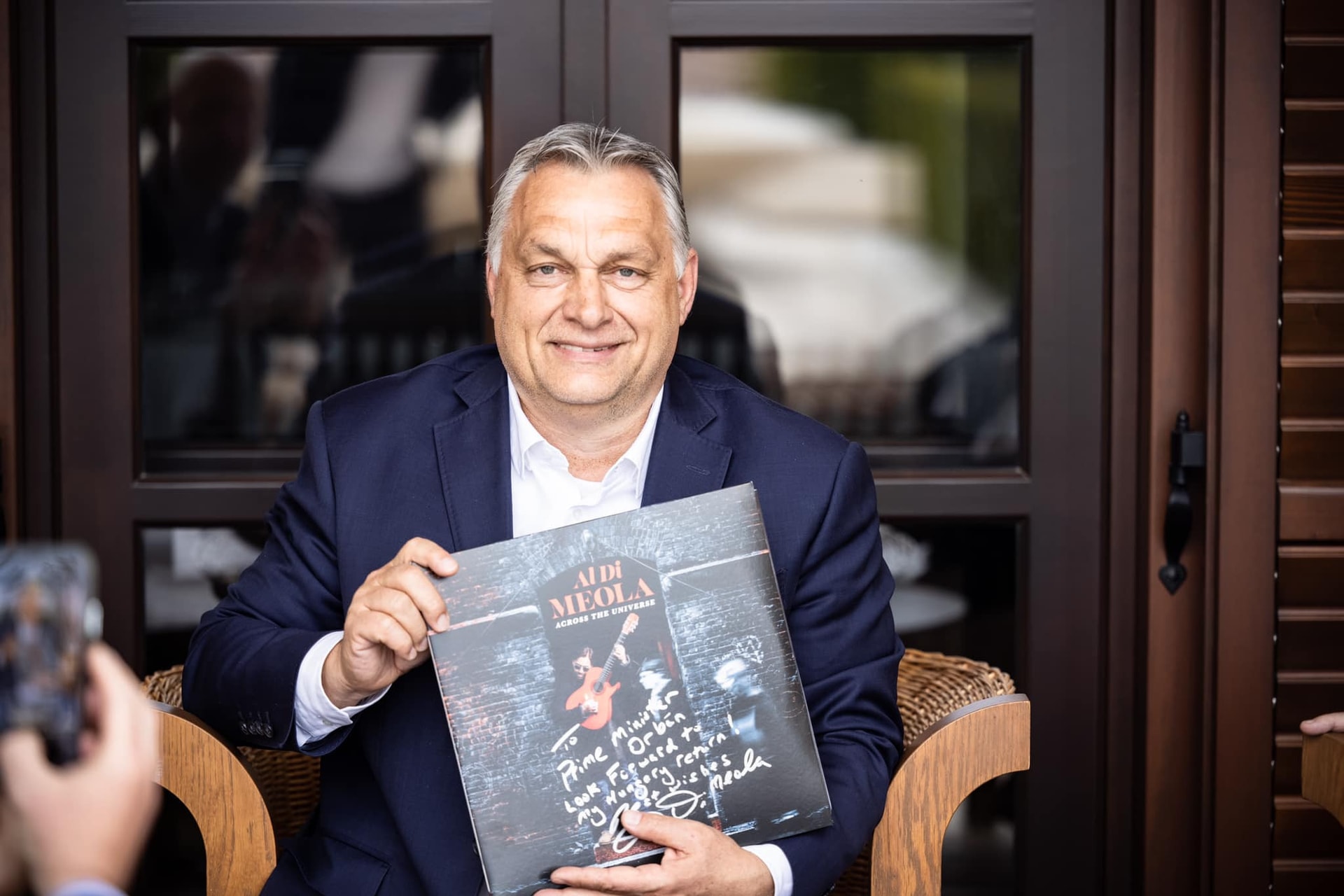 Orbán Viktor hanglemezt kapott