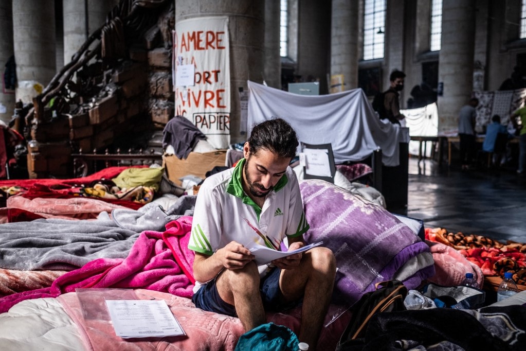 Megállapodtak a belga kormánnyal az éhségsztrájkoló migránsok