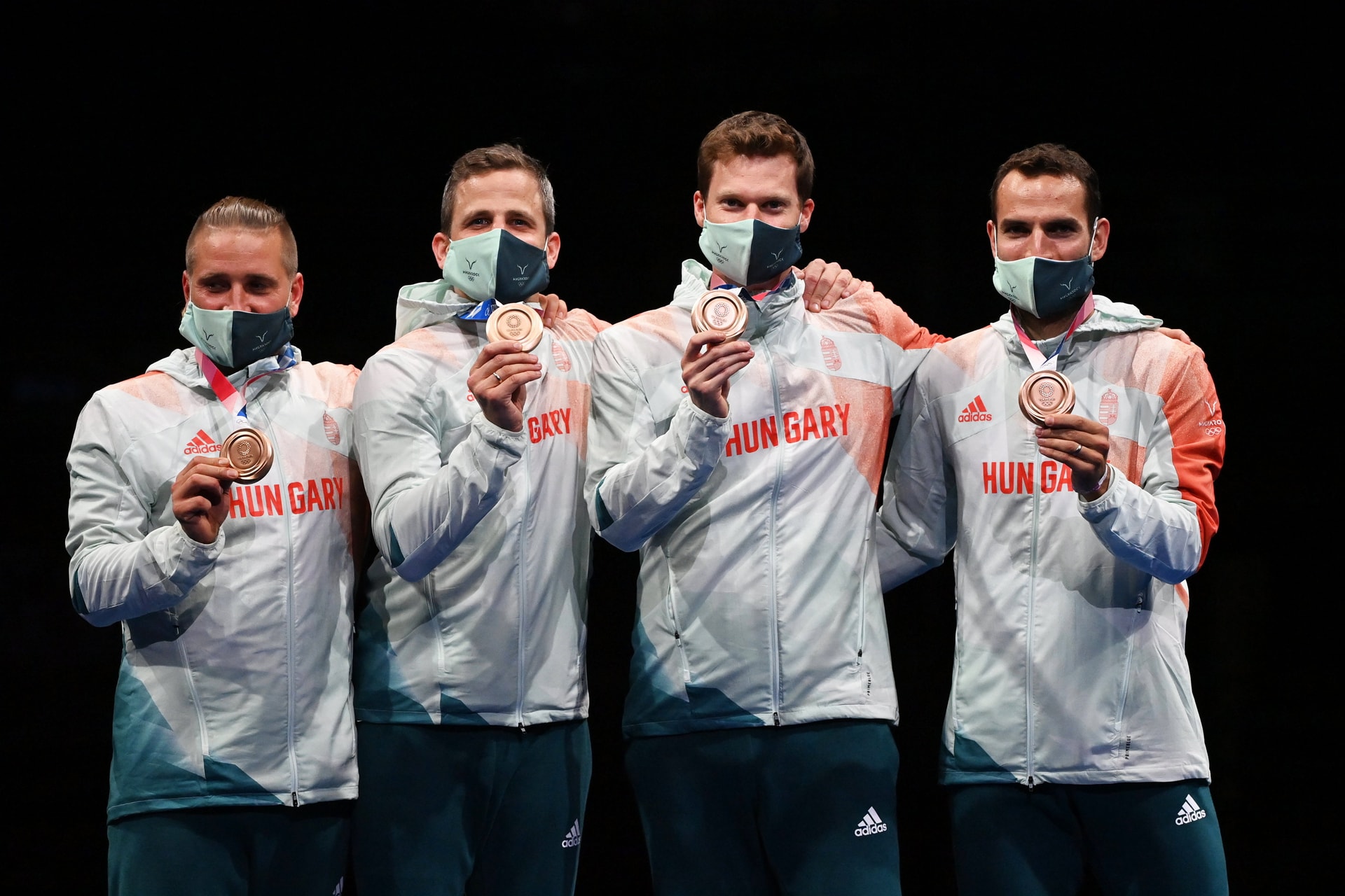 Olimpiai bronzérmes a magyar kardcsapat
