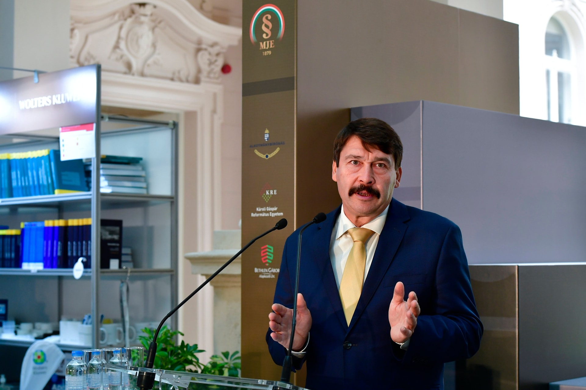 Áder János: A Magyar Jogi Könyvszalon hozzájárulhat közös tudásunk gyarapításához