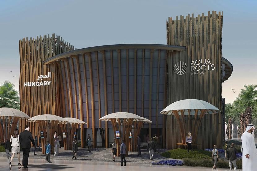 A dubaji világkiállítás legizgalmasabb épületei között a Magyar Pavilon