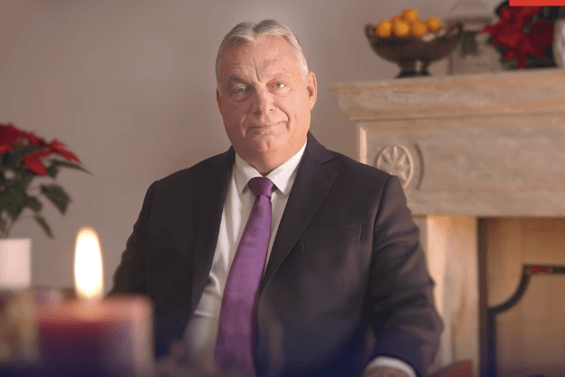 Orbán Viktor nem fél a krampusztól