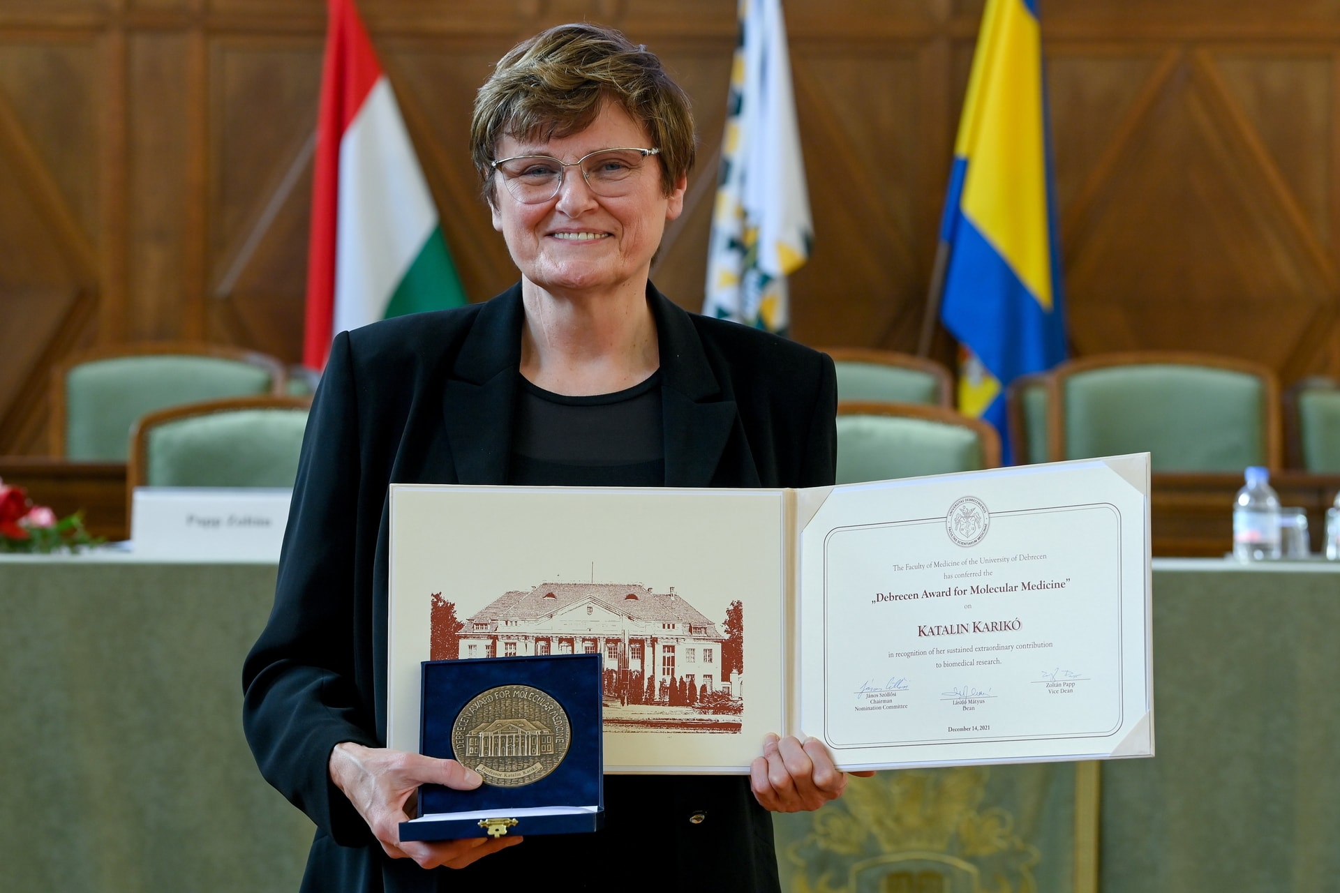 Újabb elismerés Karikó Katalinnak