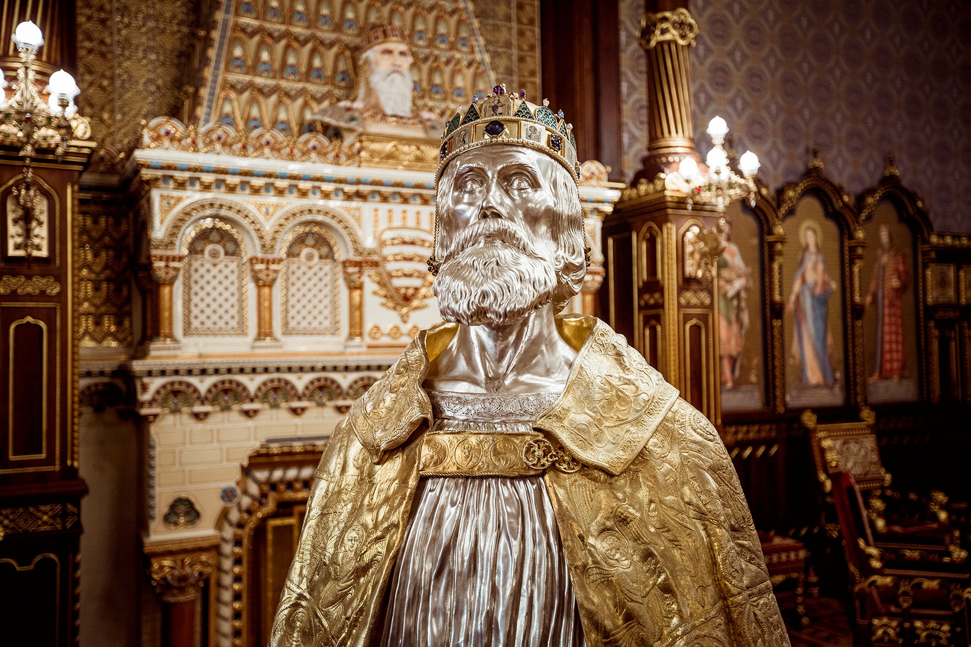 Szenzációval bővült a Budavári Palota Szent István-termének kiállítása