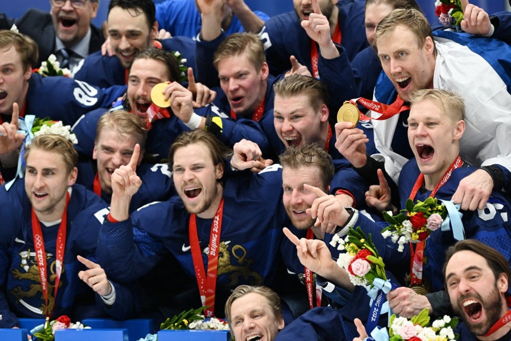 Először lett olimpiai bajnok a finn hokiválogatott